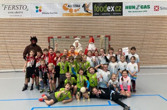 Nejmenší házenkáři ovládli turnaj v Kuřimi 