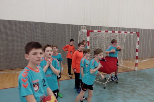 Mladší žáci postoupili na Mistrovství ČR v házenkářském desetiboji