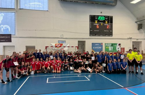 Mladší žákyně se zúčastnily házenkářského desetiboje