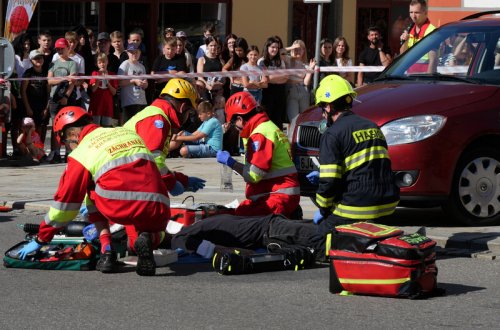 Záchranáři se předvedou v akci