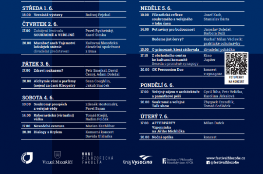 V Meziříčí se už pošestnácté sejdou špičky společenského myšlení