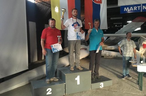 Úspěch křižanovského pilota 