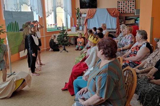 Děti ze Základní školy Školní vystoupily v DPS