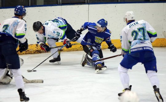Velkomeziříčští hokejisté prohráli s Blanskem i druhé utkání této sezony