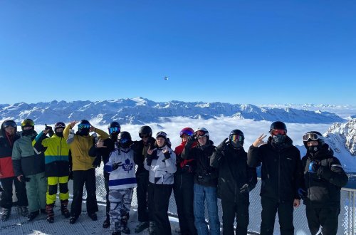 Lyžařský výcvik v rakouských Alpách