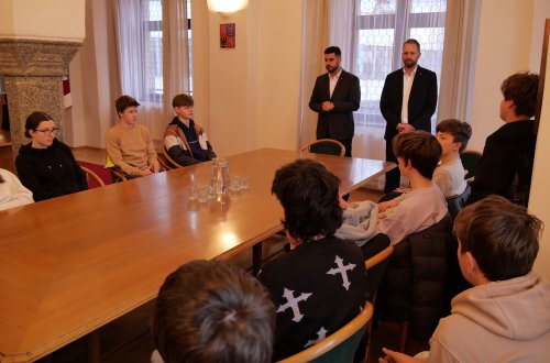 Studenti gymnázia navštívili radnici