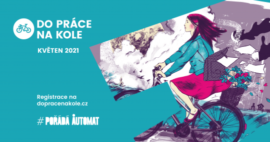 Registrace do květnové výzvy Do práce na kole 2021 už běží, připojte se a vyhrajte