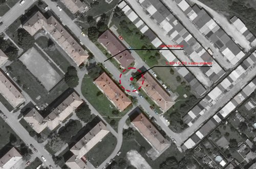 V ulici Na Výsluní umístí pracovníci novou dopravní značku