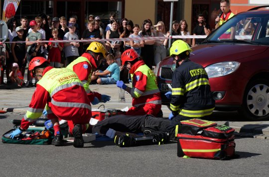 Na náměstí se předvedou záchranné složky