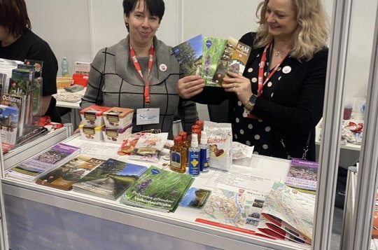 Velké Meziříčí na veletrhu lákalo turisty. Ti se zajímali o synagogu