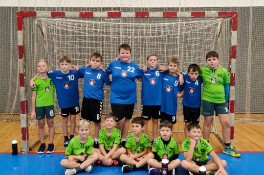 Minižáci a přípravka házené odehráli ligu Vysočiny v Havlíčkově Brodě