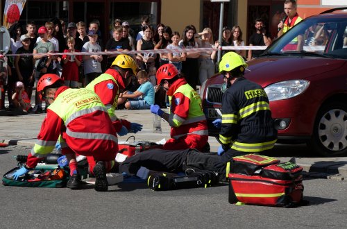 Na náměstí se předvedou záchranné složky
