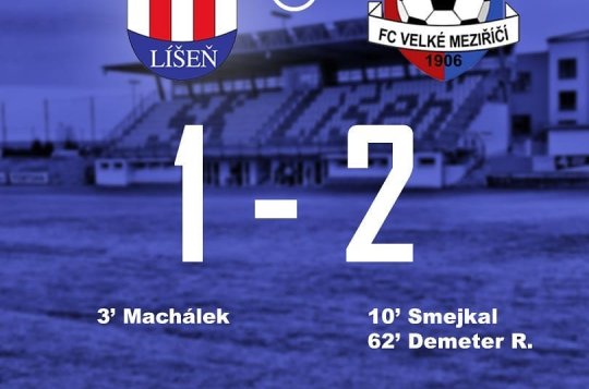 Fotbalisté porazili lídra tabulky v Líšni