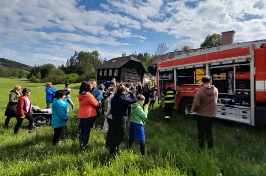 Asociace se setkala na srubu