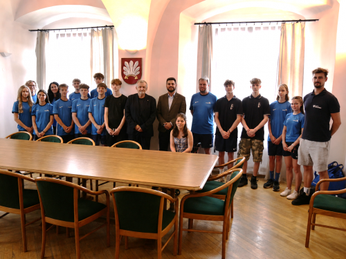 Starosta přijal na radnici olympioniky 