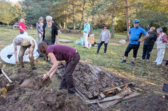 Na zahradě třebíčských Chaloupek vznikla německá kopa