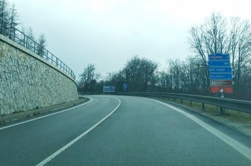 Nově budou řidiči projíždět kyvadlově ještě před omezením u Rudíkova