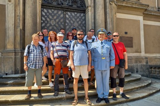 Hasiči z Martinic vyrazili na hrad