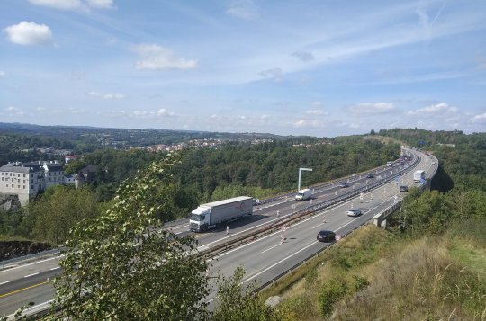 Uzavírka pravého mostu Vysočina skončila. Druhá část rekonstrukce začne na jaře