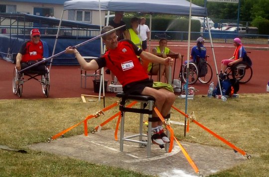 Radek Coufal je mistrem díky hodu oštěpem