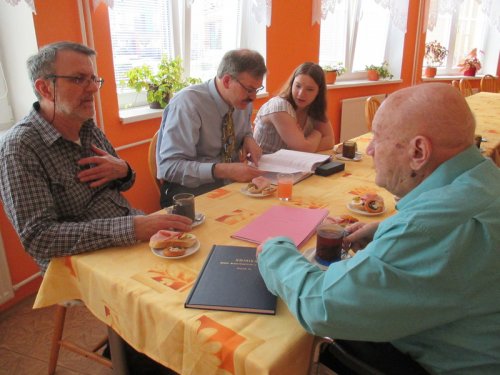 Paul Makousky navštívil meziříčské genealogy