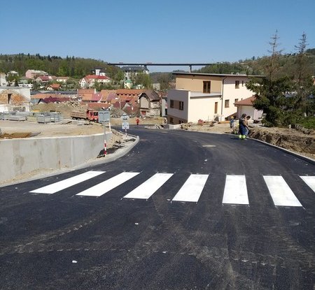 Ulice Třebíčská je opět průjezdná