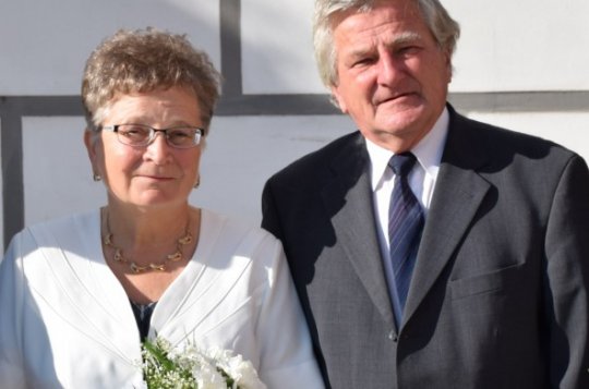 Manželé Lavičtí oslavili zlatou svatbu