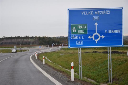 Od dnešního dne se můžete projet po obchvatu Velkého Beranova