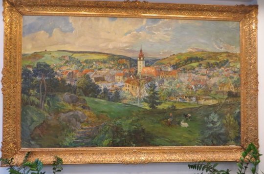 Panorama města od malířky Vorlové se vrátí zpět