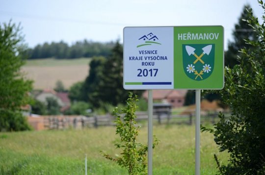 Heřmanov na Žďársku získal ocenění v Evropské soutěži obnovy vesnice