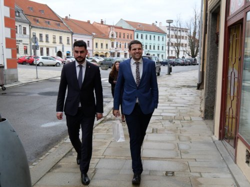 Ministr Hladík navštívil Meziříčí. S radními hovořil i o zálohování petek