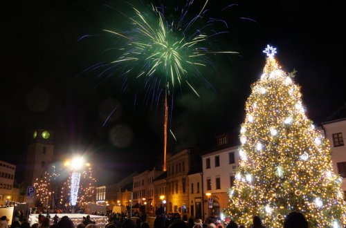 Velkomeziříčští přivítali nový rok pospolu