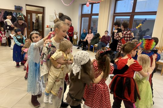 Farnost pořádala karneval