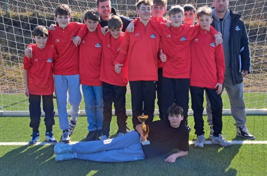 Mladší žáci FCVM navázali na úspěch staršího týmu a vybojovali bronz na Winter Cupu