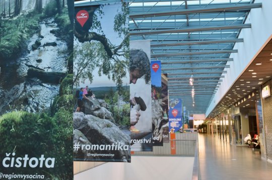 Výstava v City Parku zve k dovolené na Vysočině