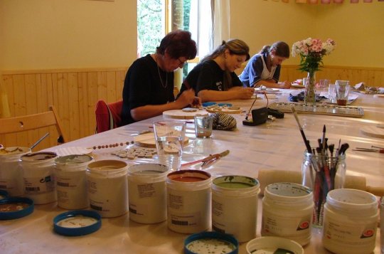 Do keramického kroužku můžete zavítat v Oslavici