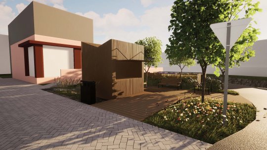 Město se mění: Úprava prostranství před řeznictvím Malec