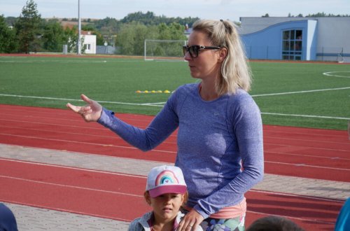 Kemp vítězů: Děti trénují s Denisou Helceletovou