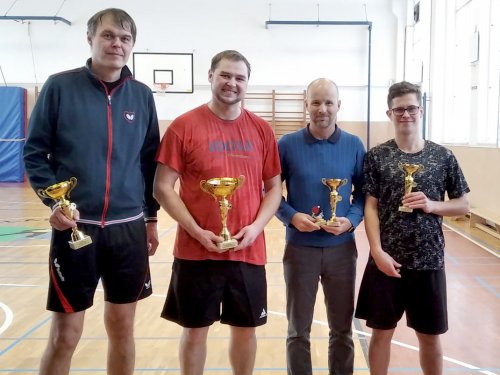 Stolní tenisté odvedli na okresních přeborech v Novém Městě na Moravě skvělou práci