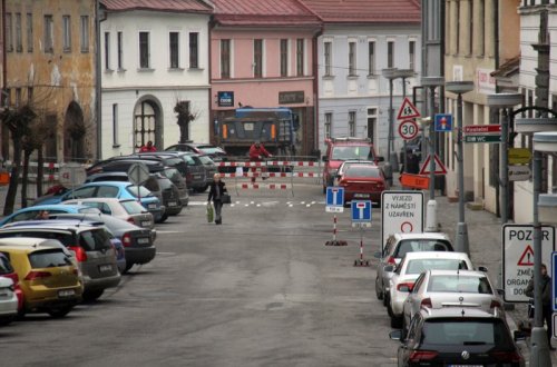 Komenského ulice bude uzavřena do pondělí