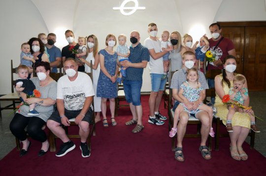 Místostarosta poprvé ve své funkci přivítal nové občánky