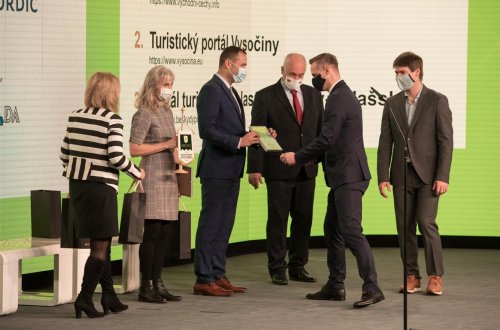Turistický portál Vysočiny je druhý nejlepší v ČR