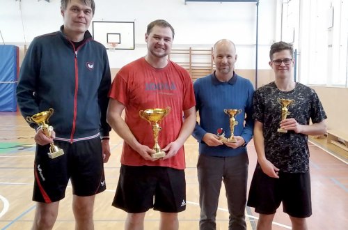 Stolní tenisté odvedli na okresních přeborech v Novém Městě na Moravě skvělou práci