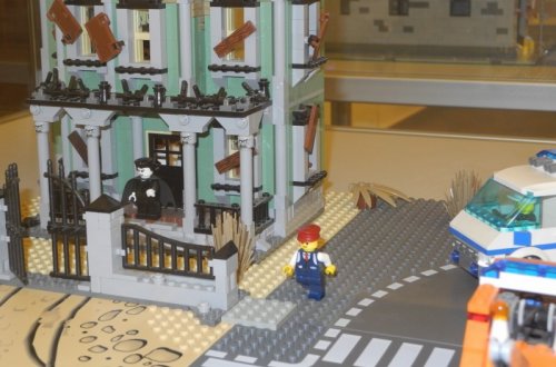 Na výstavě stavebnic Lego si mohou děti i pohrát