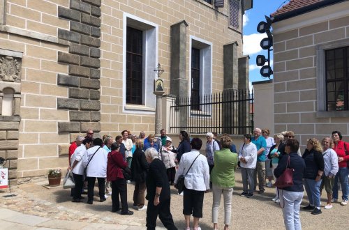 Senioři si zájezd do Telče užili