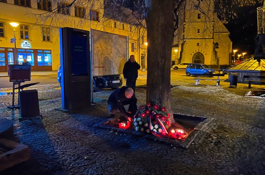 Velkomeziříčští vzpomněli na události 17. listopadu