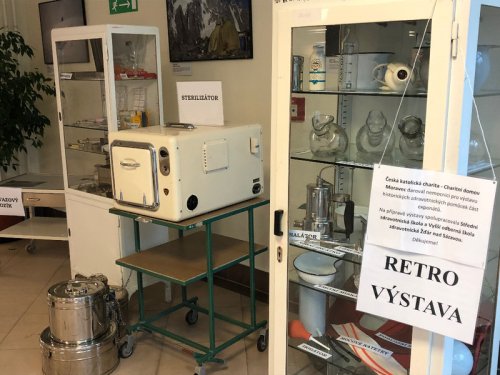 Výstava a změna parkování v novoměstské nemocnici