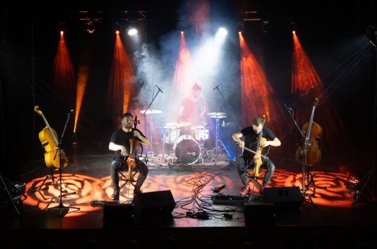 The Cello Boys zahráli pro základní školy