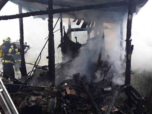 U požáru v Kozlově zasahovaly čtyři jednotky hasičů