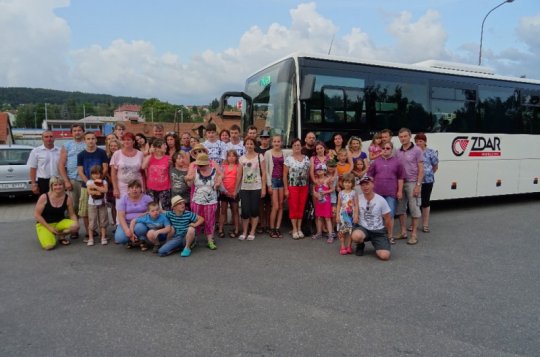 Asociace byla na výletě v termálech 